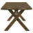 Carbon Knotty Nutmeg Rectangular Dining Table