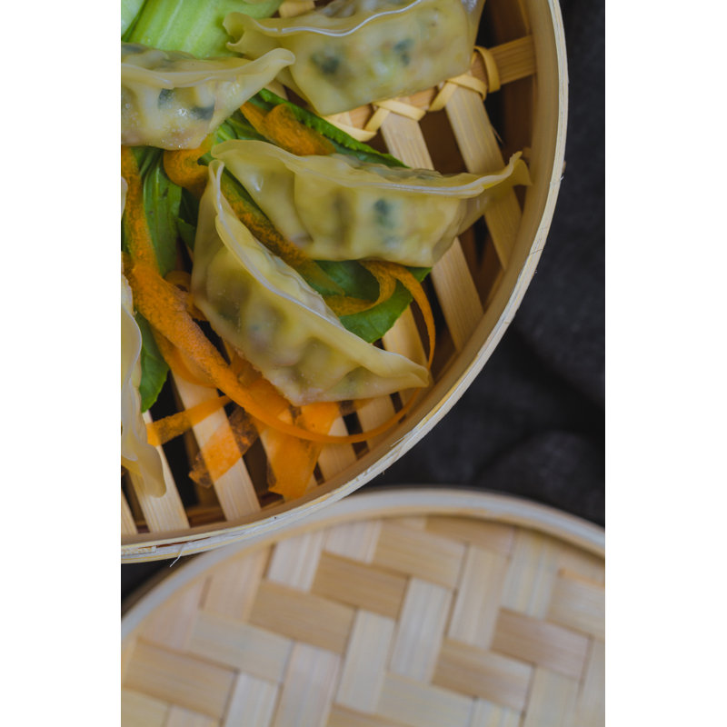World of Flavours Oriental 2 Tier Steamer Basket with Lid