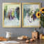 Déplacement sur I - ensemble de 2 peintures sur toile encadrées-808836752-808836767