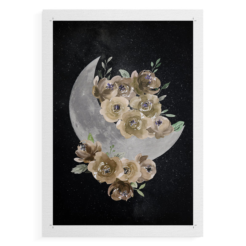 Lune de Bohème - Impression sur toile seulement - NON CADRE, H 60 po x l 40 po