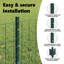 Fence Posts 5 Pcs U-Channel Steel-310965837-310965873