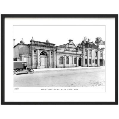 Newmarket, Jockey Club Rooms 1922 by Francis Frith - Single Picture Frame Print