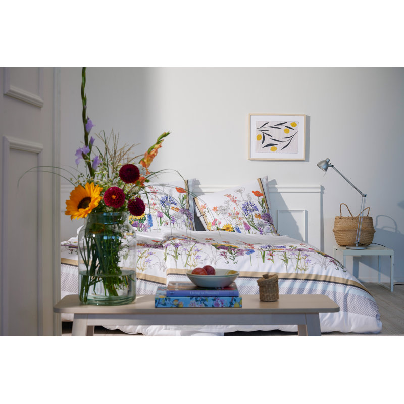Floral Duvet Cover Set with Pillowcases