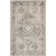 Dreya Oriental Machine Made Power Loom Polypropylene Area Rug in Beige/Gray