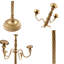 Ensemble de chandelles de table en métal-2098254956