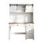 Bureau de direction, bureau d'ordinateur avec tiroirs et armoire de rangement Farmhouse-653345867