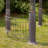 "Medellin 1972" Ornate Round Iron Garden Gazebo-99839248