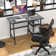 Home Office Desk and Chair Set Computer Desk and Ergonomic Mesh Office Chair Set