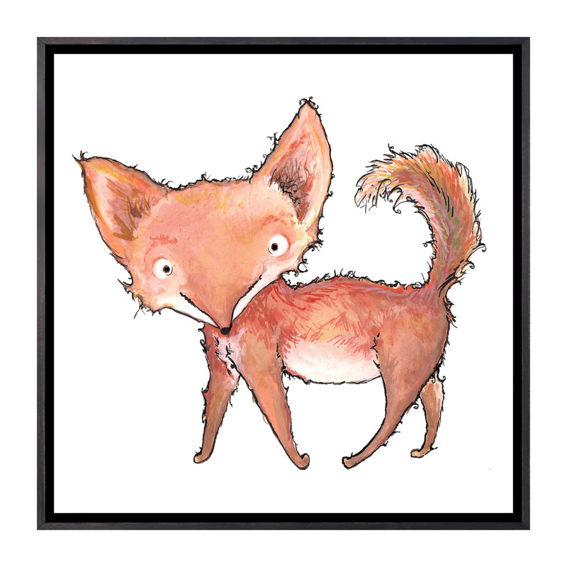 «Morning Stretch» par Diannart - impression d'art graphique, Pas de tapis, H 18 po x l 18 po x 1,5 po