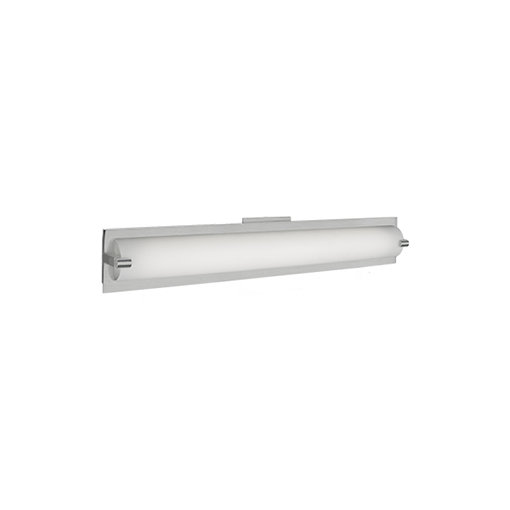 Lighthouse 1 - Light LED Bath Bar, Brushed Nickel