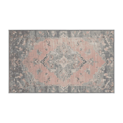 Tapis gris soyeux et moelleux