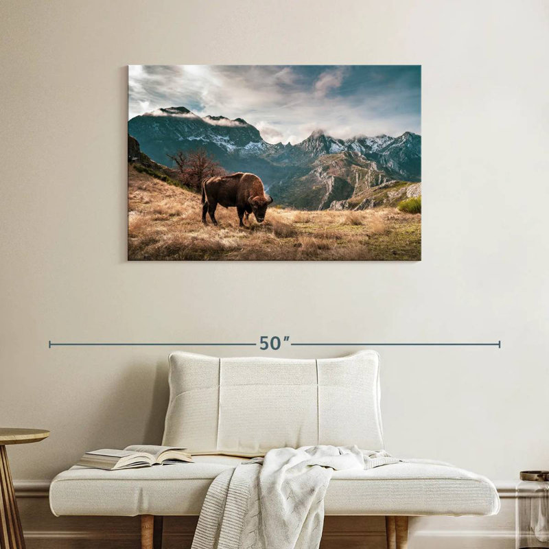 Brampt Bison By The Mountains