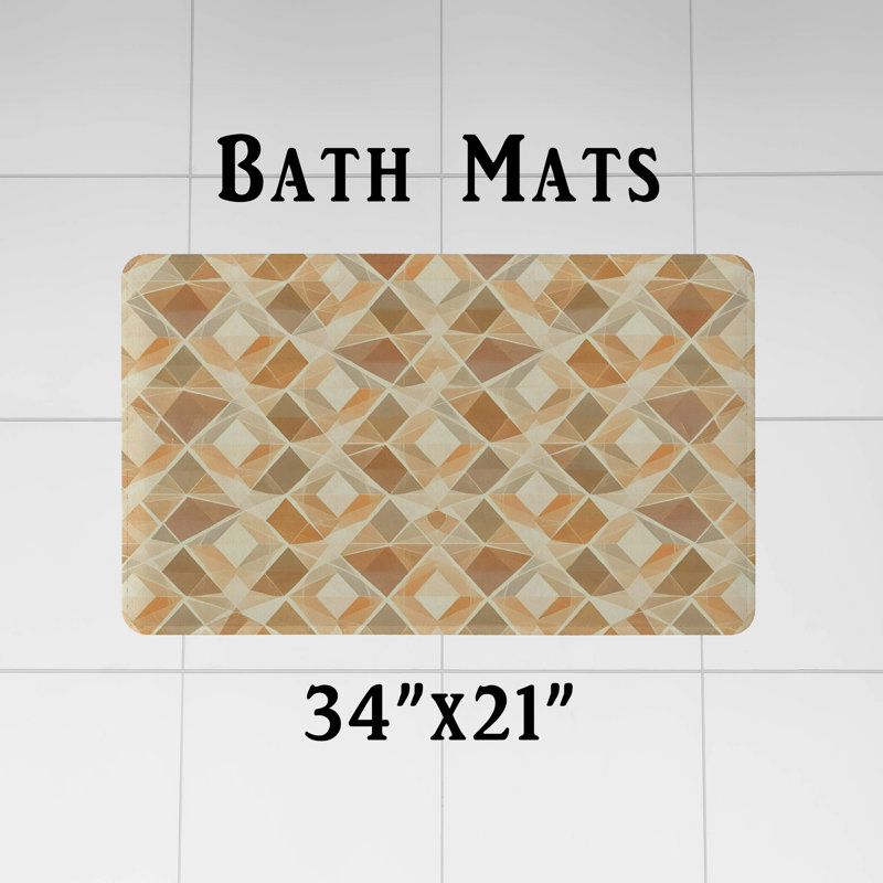 Rideau de douche avec tapis de bain, H 83 po x l 70 po
