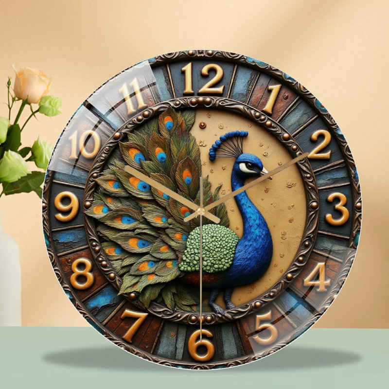 Horloge murale 12 po