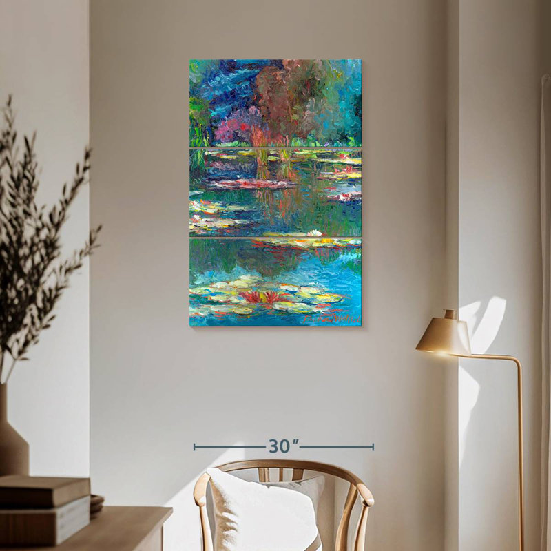 Lys III, 57" H x 36" W