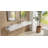 Badeloft 39.4" x 19.6" Rectangular Stone Resin Wall Mounted Bathroom Sink WT-04-B-M in Matte White-35943799