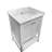 Chrisna 25'' Single Bathroom Vanity with Quartz Top