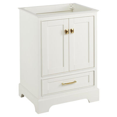 Quen 24"" Freestanding Single Basin Vanity Cabinet - Cabinet Only - Less Vanity Top -  Signature Hardware, 480540