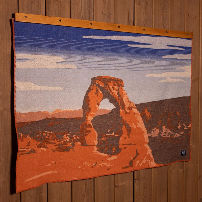 Arches National Park Wool Throw