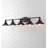 Bagatelle Industrial Farmhouse Metal Vanity Light-84881571-126878705