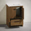 Meuble-lavabo autoportant 24 po en chêne brun avec comptoir d'évier Virage-119665157-119665154-119665156