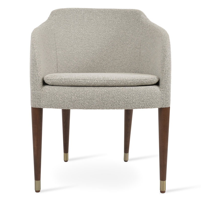 Chaise de salle à manger Buca, Gris clair