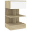 Gilliane Bedside Cabinet 40x35x65 cm Engineered Wood-1571263372-1571263374-1571263375