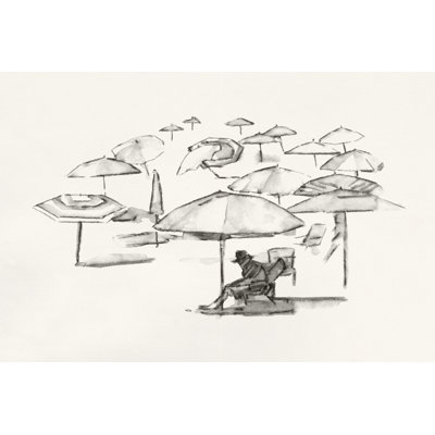 Rough Seaside Sketch II - Painting