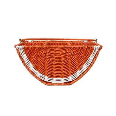 Panier en plastique simulé
