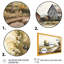 Path to the Barn II - ferme / campagne, art mural sur toile-1485083477-1485083475