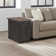 Edmore End Table and Built-In Outlets