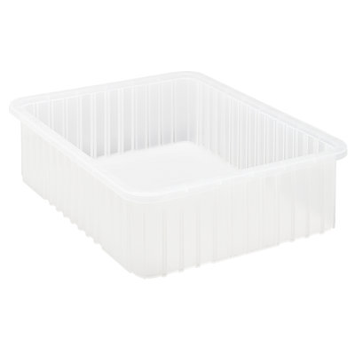 Contenant à grille divisable, L 22-1 / 2 po x l 17-1 / 2 po x H 6 po, boîte de 3
