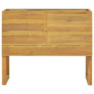 Neuber Solid Wood Freestanding Bathroom Cabinet