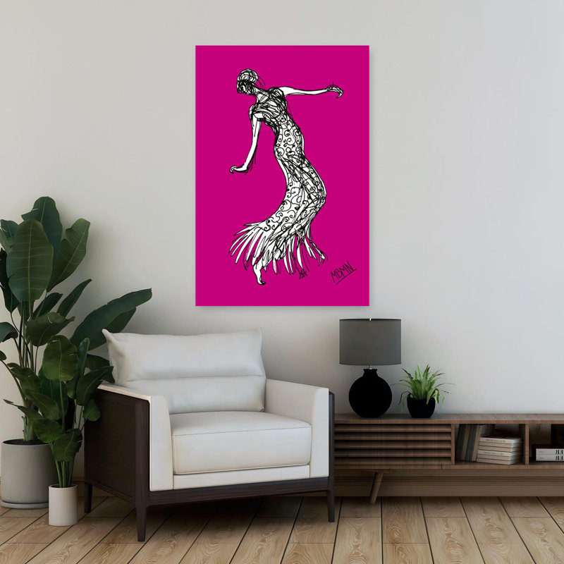 Art contemporain, art mural contemporain, H 36 po x l 24 po