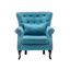 Fauteuil à oreilles touffeté-655096858
