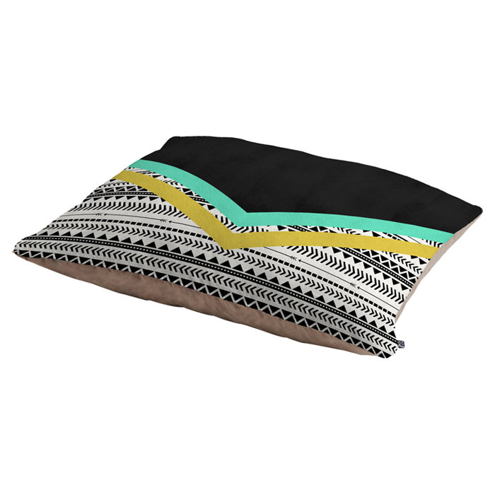 Dingess Chevron Cotton Pet Bed
