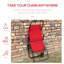 Chaise longue à bascule Sling