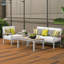 Travira 4 Piece Sofa Set with Cushions-1214139150-1214139145