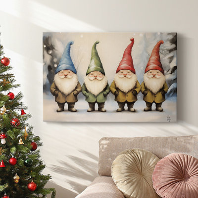 Christmas Holiday Art - Gallery Wrapped Canvas-Series 3-XXVIII