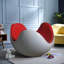 Chaise berçante moderne individuelle rembourrée-107155917