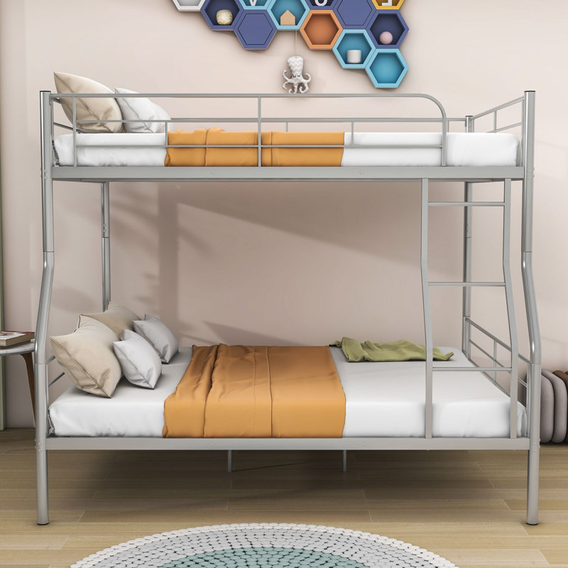 Hartselle Kids Bunk Bed, Silver