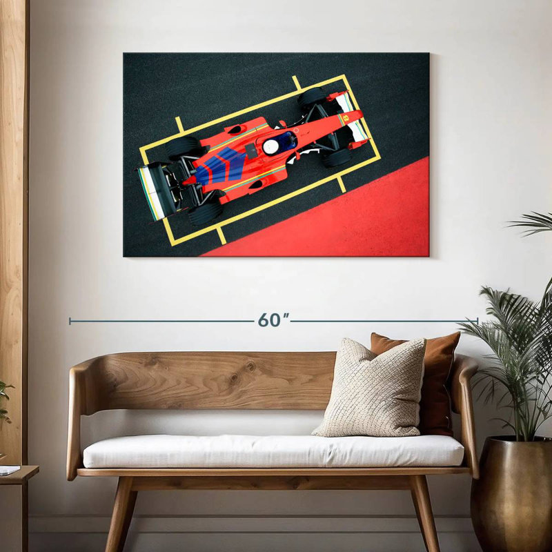 Voiture de formule rouge Mehar