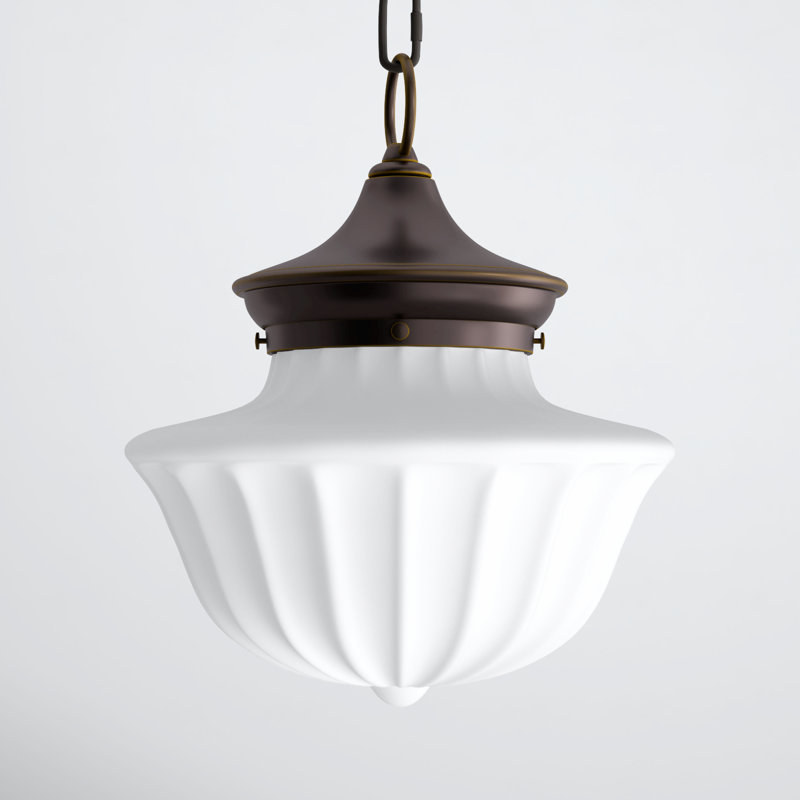 Maisie 1 - Light Single Pendant, 65.25" H x 9" W, Old Bronze