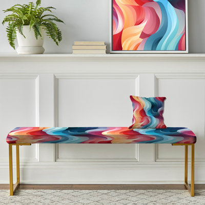 Toscano - Banc rembourré or