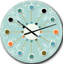 Horloge murale Turquoise Minimal-40743891