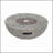 Patio MGO Propane Fire Pit, 30, 000BTU, Light Grey (Tank Cover Not Provided)