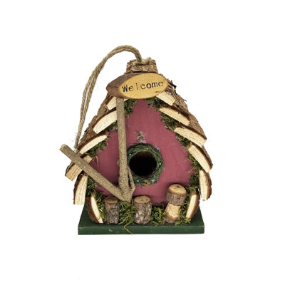 Maison d'oiseaux rustique