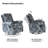 Antasia 34'' W Rocking Swivel Nursery Recliner-83465890