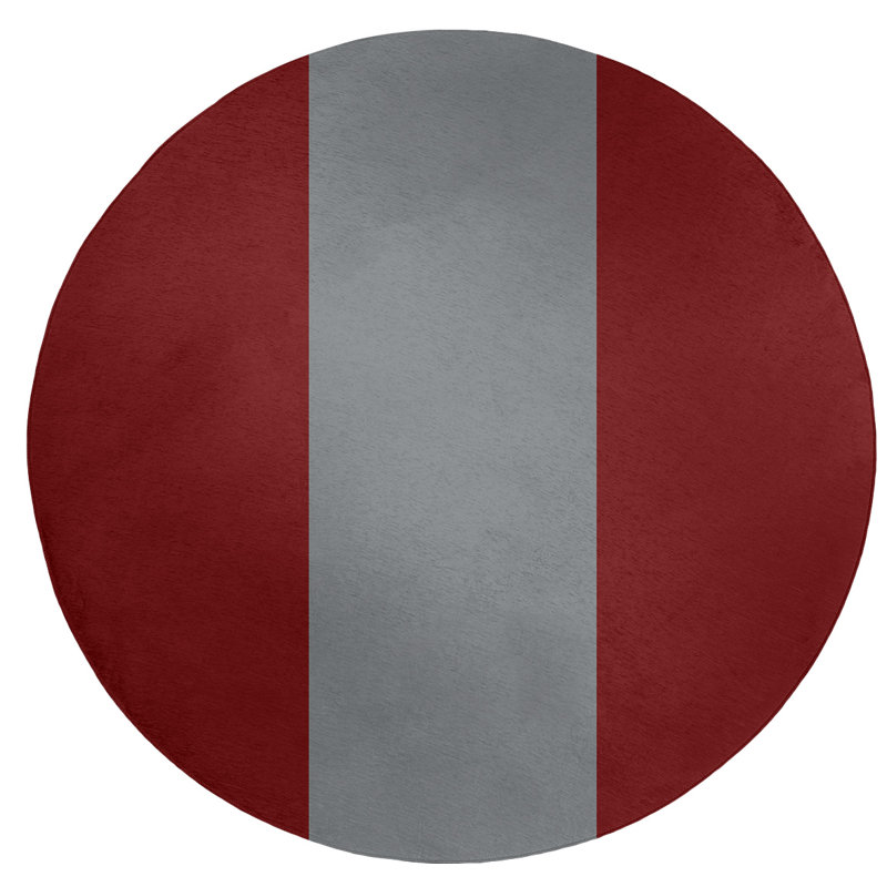 Chenille Indoor Rug, Round 5'