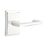 Argos Flat Privacy (Bed & Bath) Door Lever with Rectangle Rosette